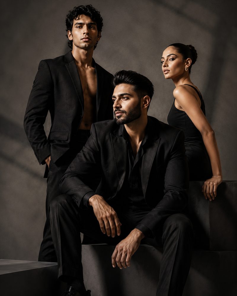 Editorial fashion photography — MODELITE portfolio