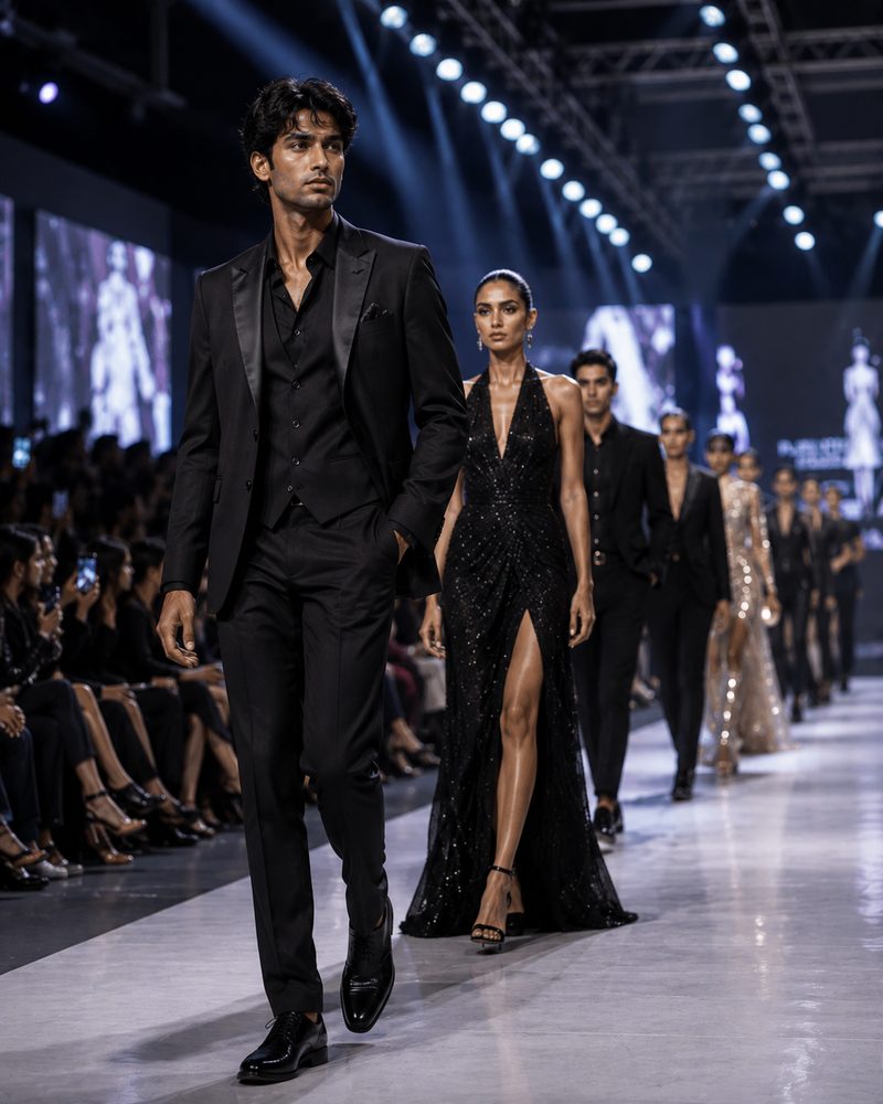 Runway fashion show — MODELITE models