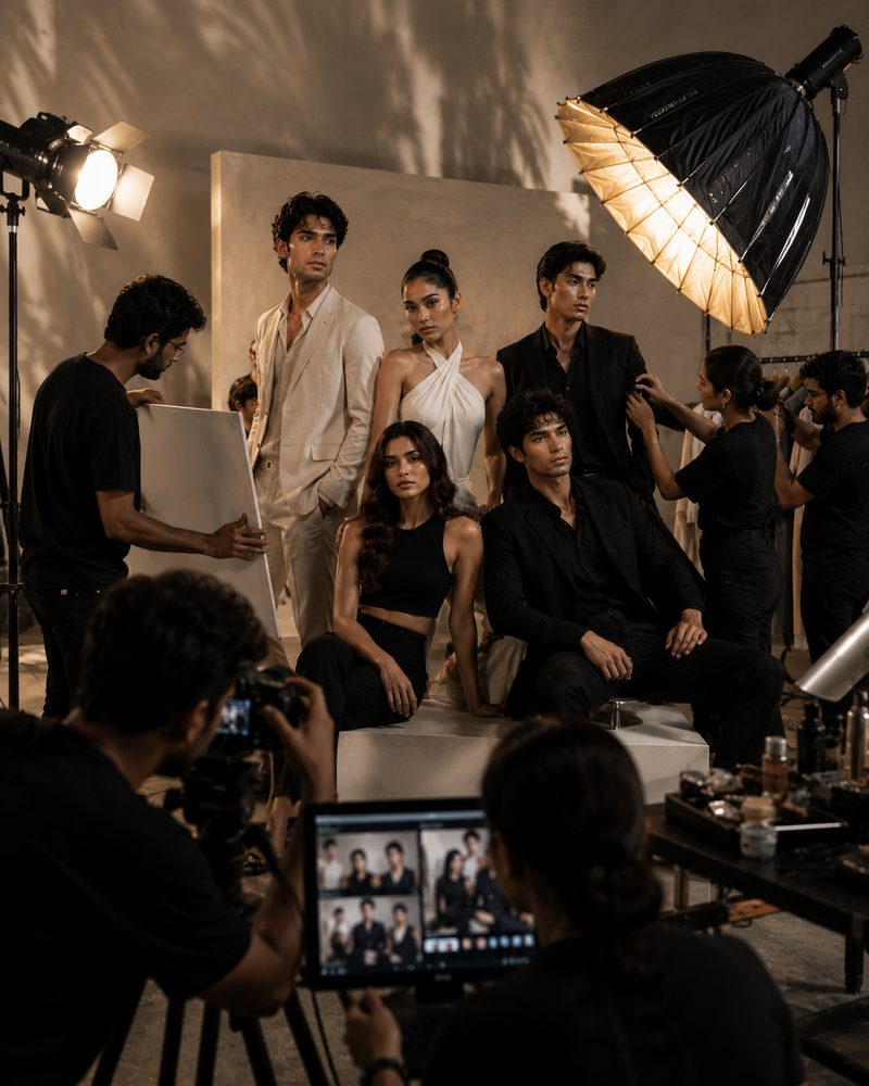 Fashion campaign shoot — MODELITE